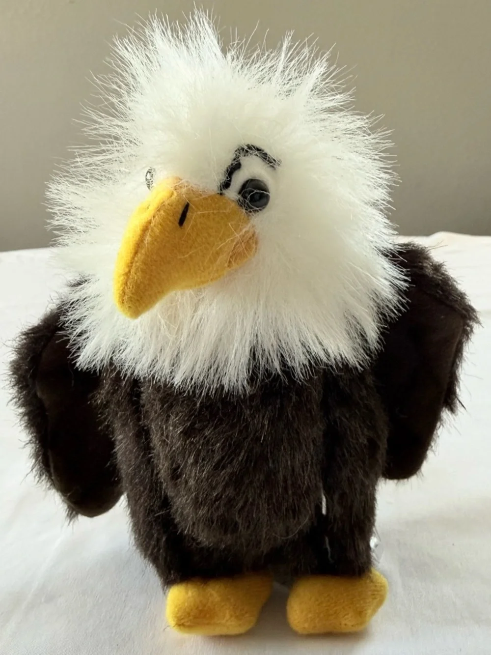 Sugar Loaf American Bald Eagle Stuff Toy Approximately 6” Sitting Down.